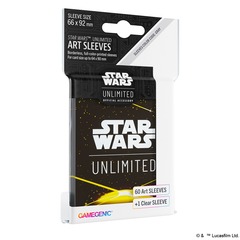 Gamegenic Star Wars: Unlimited Art Sleeve Card Back Yellow